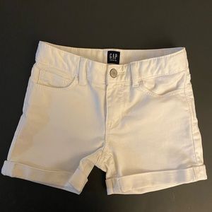 GAP Girls White Shorts Size 8
